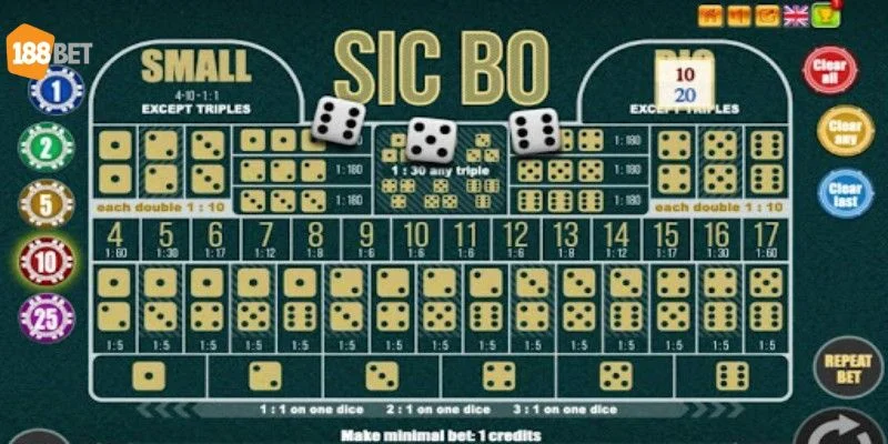 Cách Chơi Sicbo Chuẩn Như Sách Giáo Khoa Từ Cao Thủ 188Bet Game Sicbo 188BET được bet thủ đánh giá cực kỳ hấp dẫn.