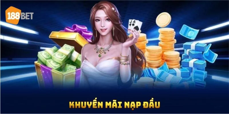 KHUYẾN MÃI 188BET Thành viên mới tại trang web có thể nhận lên tới 100% khuyến mãi 188BET cho lần nạp đầu.